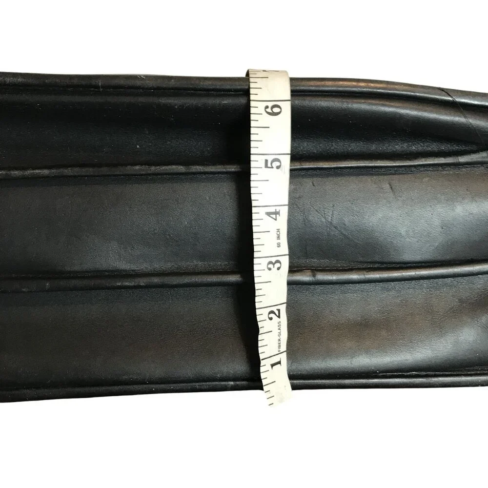 Hartmann Mens Briefcase Classic Black Leather Executive Document Bag 18